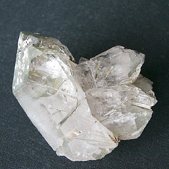 Bergkristalle mit Anhydritröhren| H: 5cm