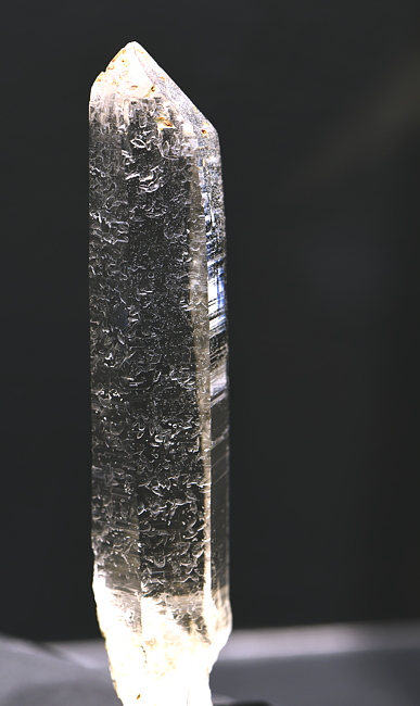Klarer Bergkristall| H: ca. 12 cm; F: Gerental; Sammlung: Ruedi Liechti
