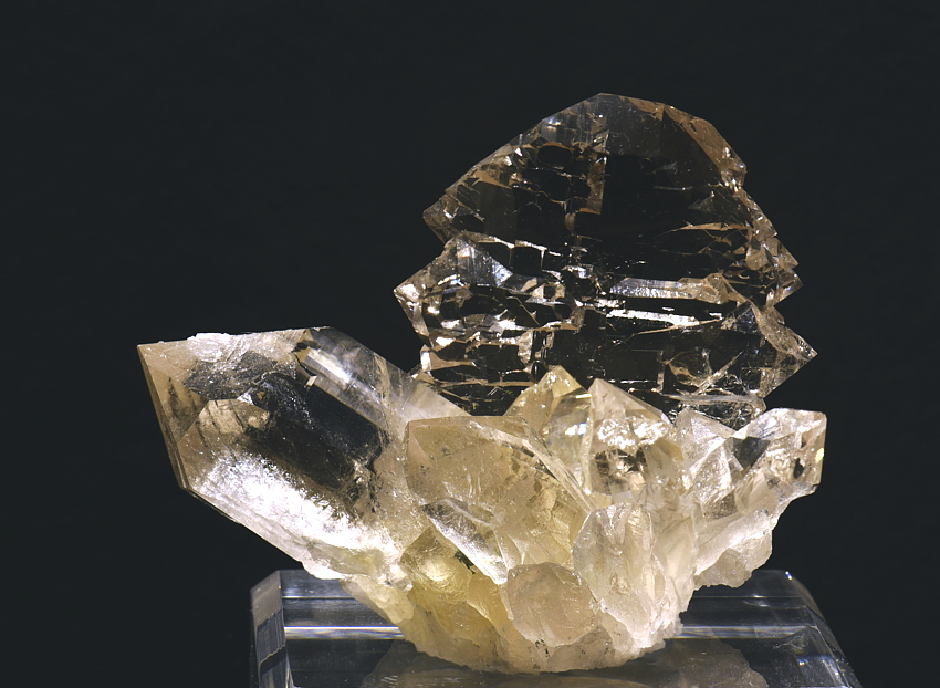 Bergkristall mit Gwindel| B: ca. 11 cm; F: Naxberg; Sammlung: Gabriel Risse