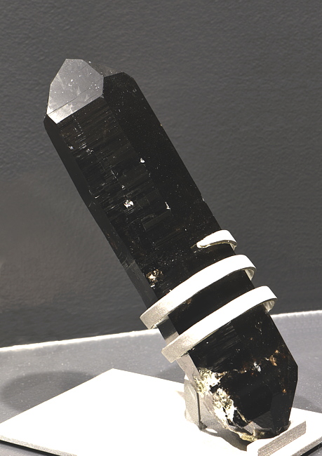 Morion Doppelender| LK: ca. 20 cm; F: Furka; Sammlung: Sepp Imholz und Fredi Desax