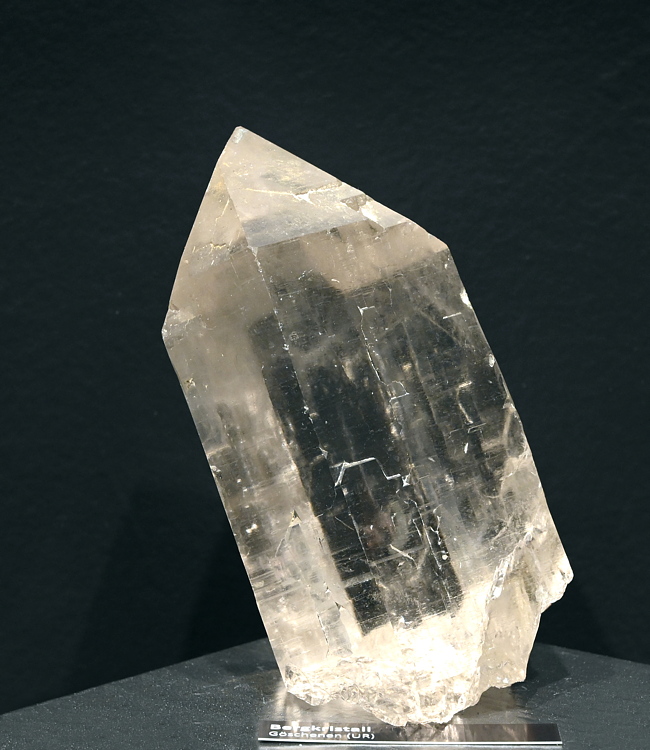 Bergkristall| H: 7 cm; F: Göschenen, UR; Sammlung: Adrian Gamma