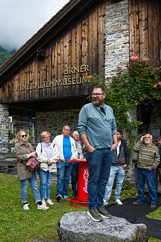 Markus Mattli, Organisator der Ausstellung