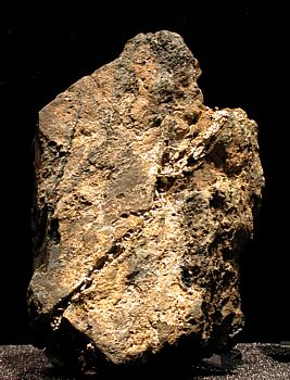 Goldkristalle in Ader| H: 9 cm; Breckenridge, Summit Co., CO, USA. (David Bunk Coll.)